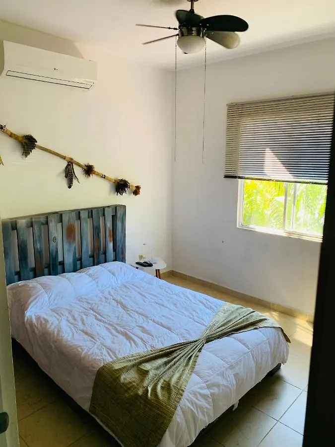 Affittacamere La Casa De Leo Recamara 1 Villa Cardiell Qroo Playa del Carmen Messico